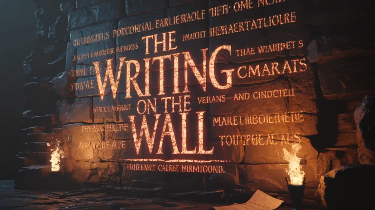 the-writing-on-the-wall